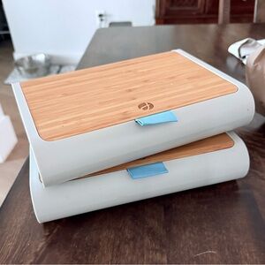 Prepd 2 Pack Bamboo Lunchbox Bento Box